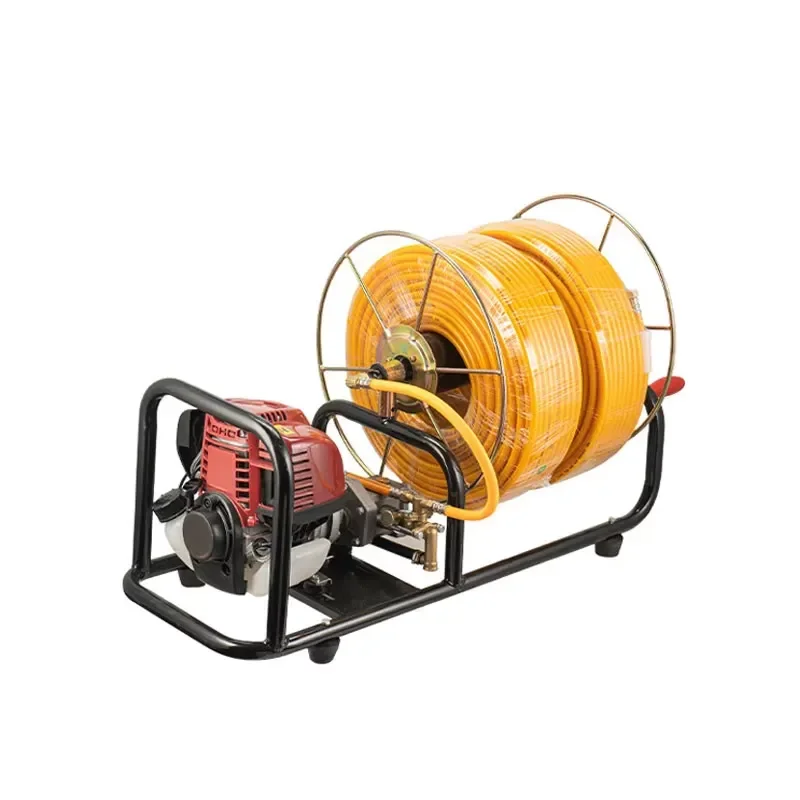 sprayer machine - high-pressure agricultural new type four-stroke pipe rolling unit