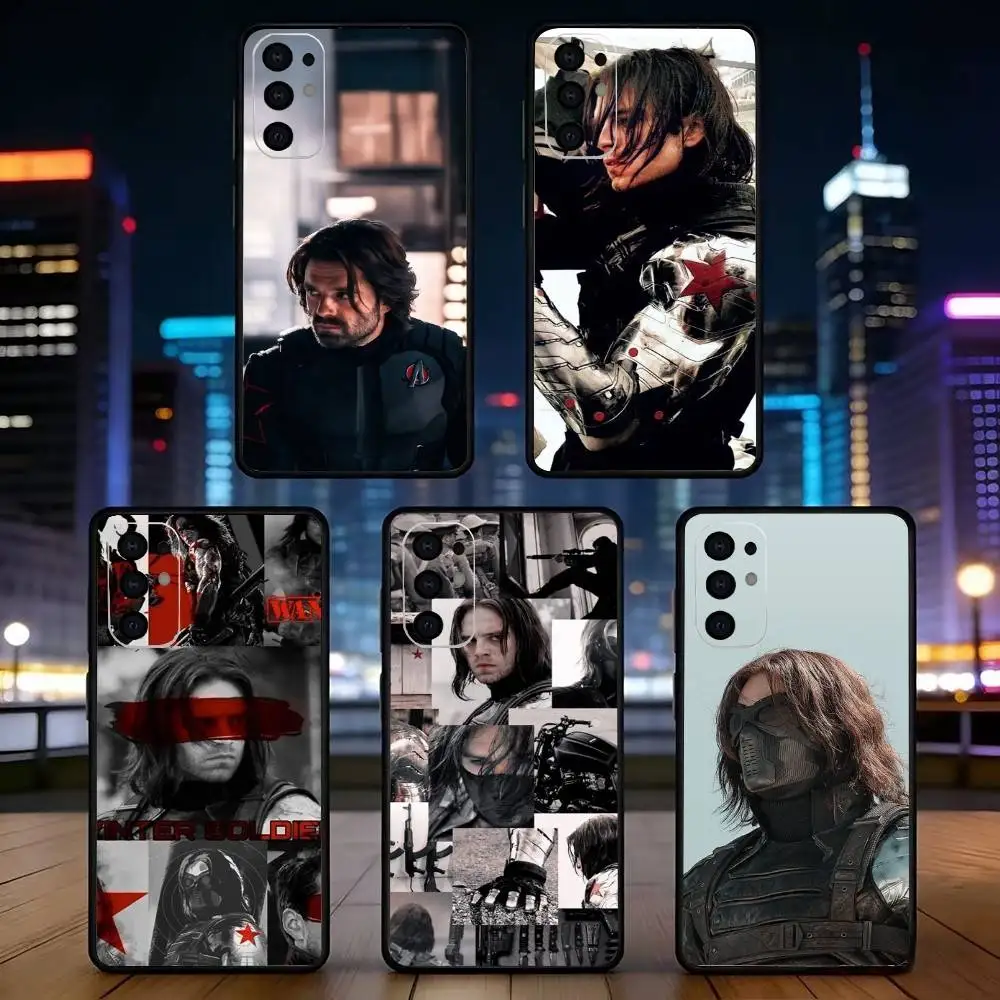B-Bucky Barne-Winter S-Soldier Phone Case For Samsung S25,S24,S21,S22,S23,S30,Ultra,S20,Plus,Fe,Soft Silicone Black Cover