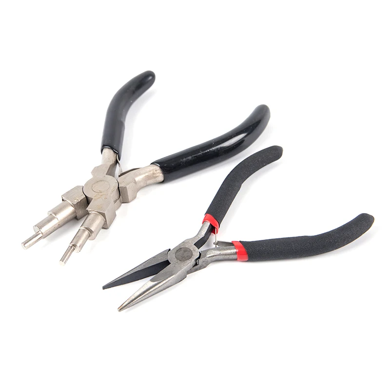 1Pc Steel Round Nose Pliers For DIY Jewelry Making Tools Handmade Accessories