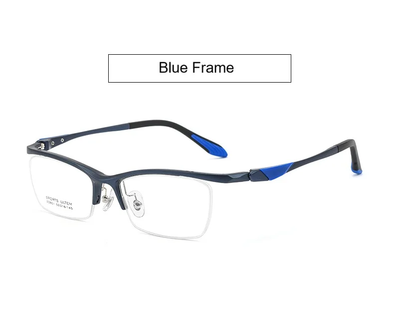 EYELUYAN Modische Sportliche Halbrandlose Optische Myopie-Brille Hochwertiger Halbrandloser Brillenrahmen 801 – Detail 8