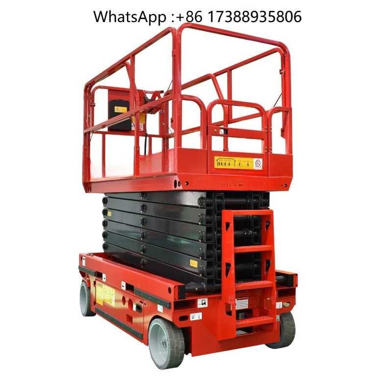 Factory Custom Self Propelled Electric Scissor Lift Hydraulic Aerial Work Platform for Sale