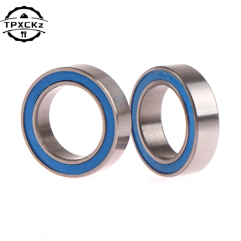 6700 Bearing 2pcs 10x15x4mm Hobby Electric RC Car Truck 6700 2RS Ball Bearings 6700-2RS Blue Sealed Miniature Model Bearing