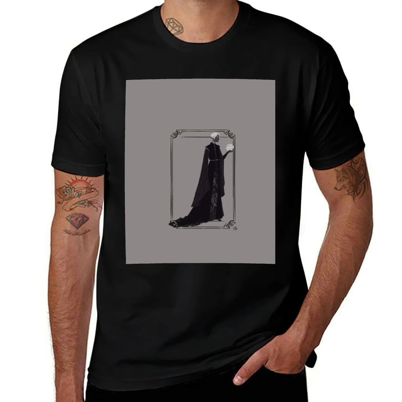 The Shadowhand and the Beacon T-Shirt Plus Size Outdoor Casual Top T-Shirt