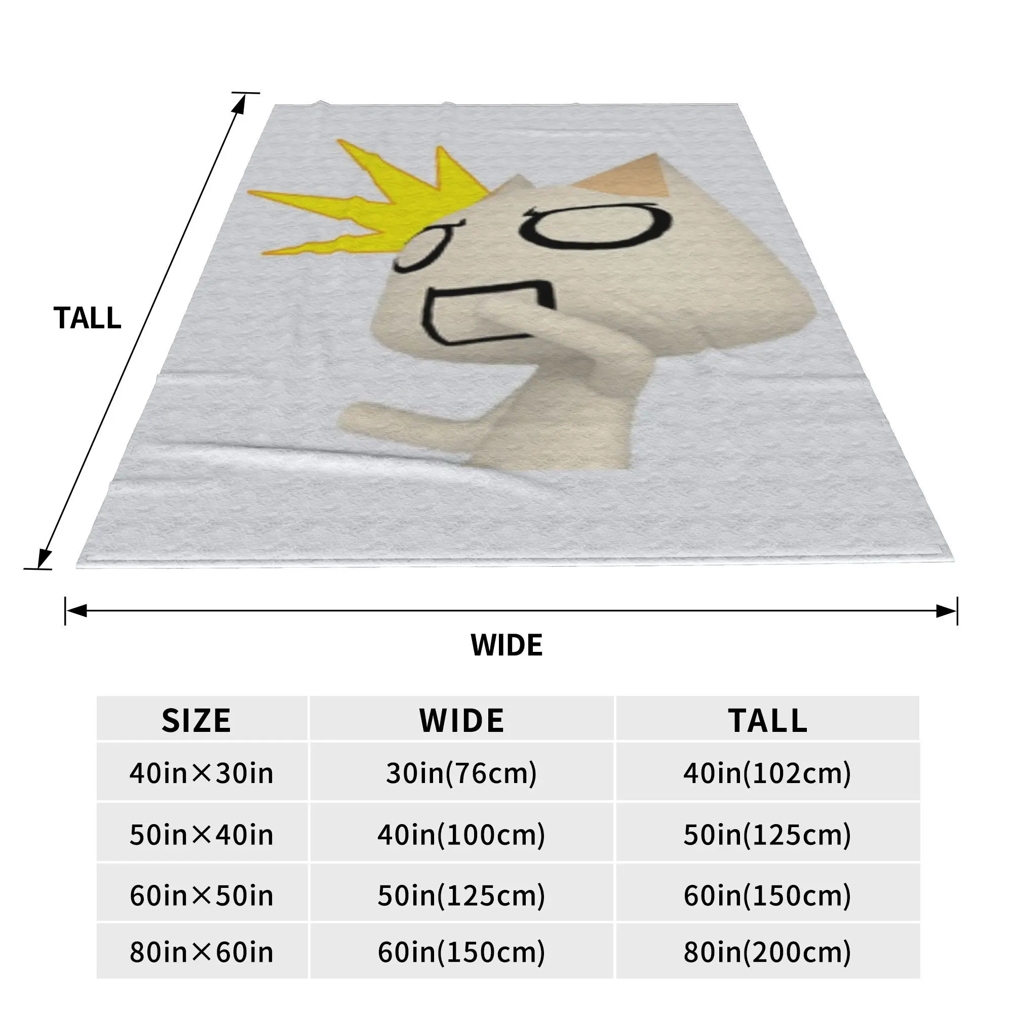 Toro Inoue Cat Cartoon Animation Blankets Warm Flannel Sofa Throw Blanket for Home Bedroom Travel Throws Bedspread Quilt