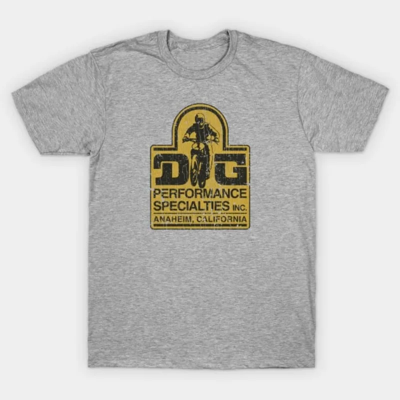DG BMX 1974 تي شيرت جرافيك الطباعة خمر تنوعا Y2K قماش علوي تي شيرت فاخر ماركة تي شيرت رخيصة الدراجات متسابق المحملة