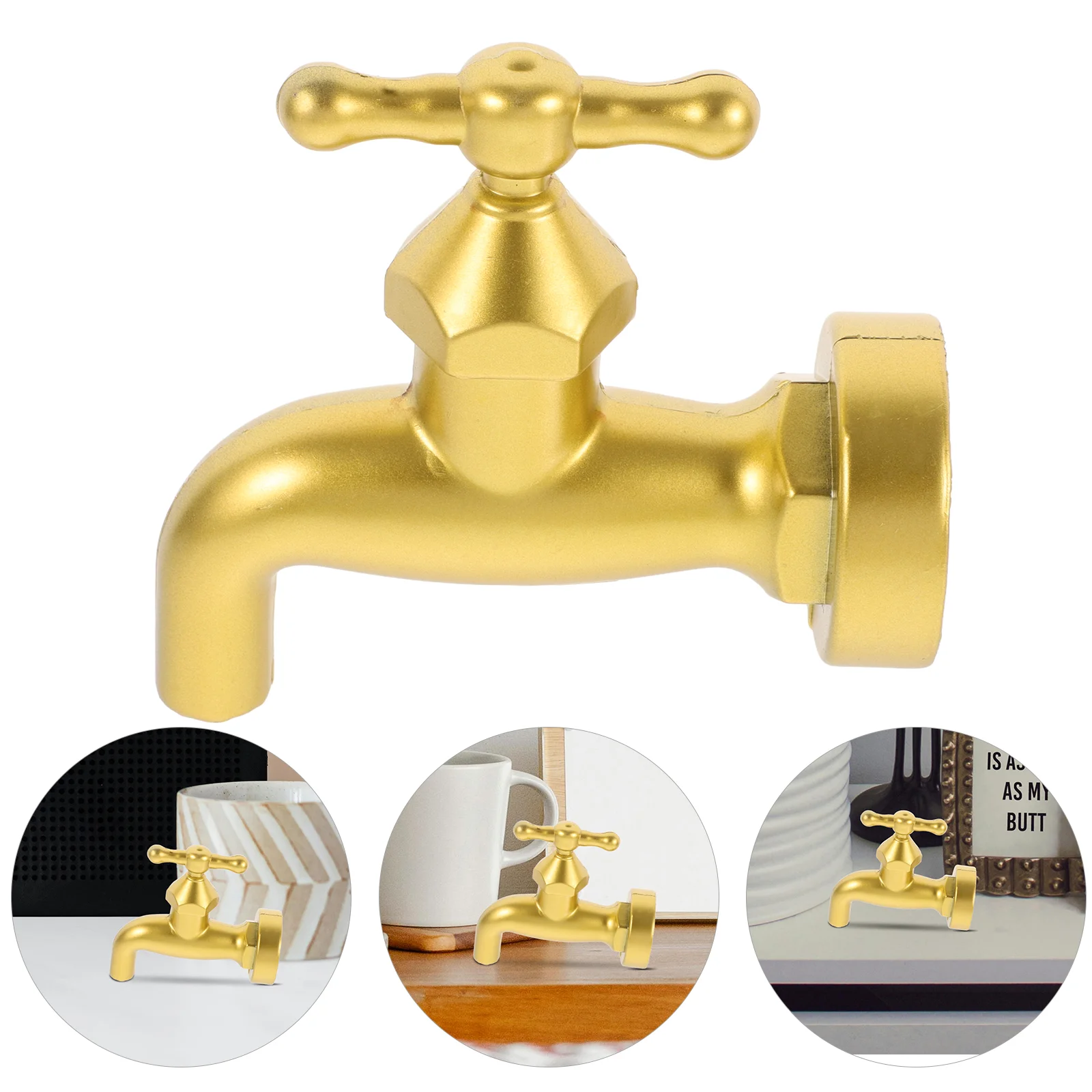 Flowing Water Ornaments Outdoor Fountains Accessories Faucet for Yard Decor Table Decorative Invisible