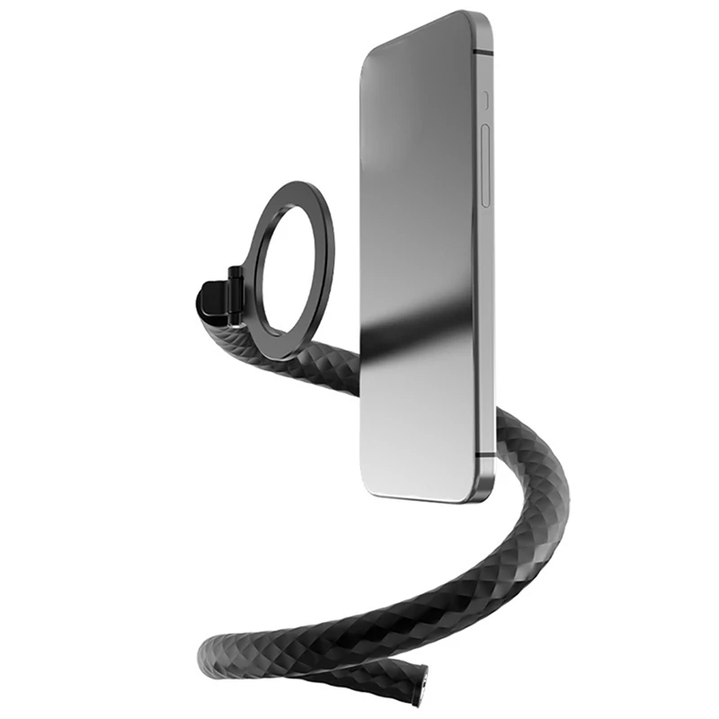 Flexible Magnetic Mobile Phone Holder, Free-Shaping Holder Accessory, Can Be Bent And Wrapped At Will