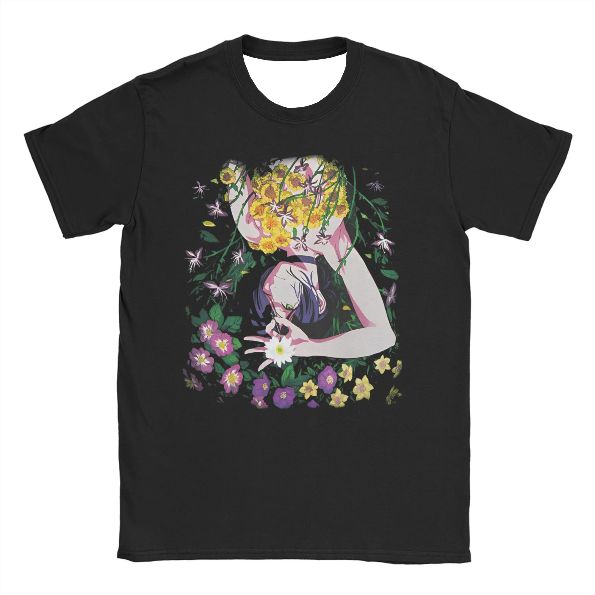 

Reze Chainsaw Man Anime Tee – Manga Funny Pattern O-Neck Short Sleeve, Soft T-Shirt for Men Women Party Streetwear