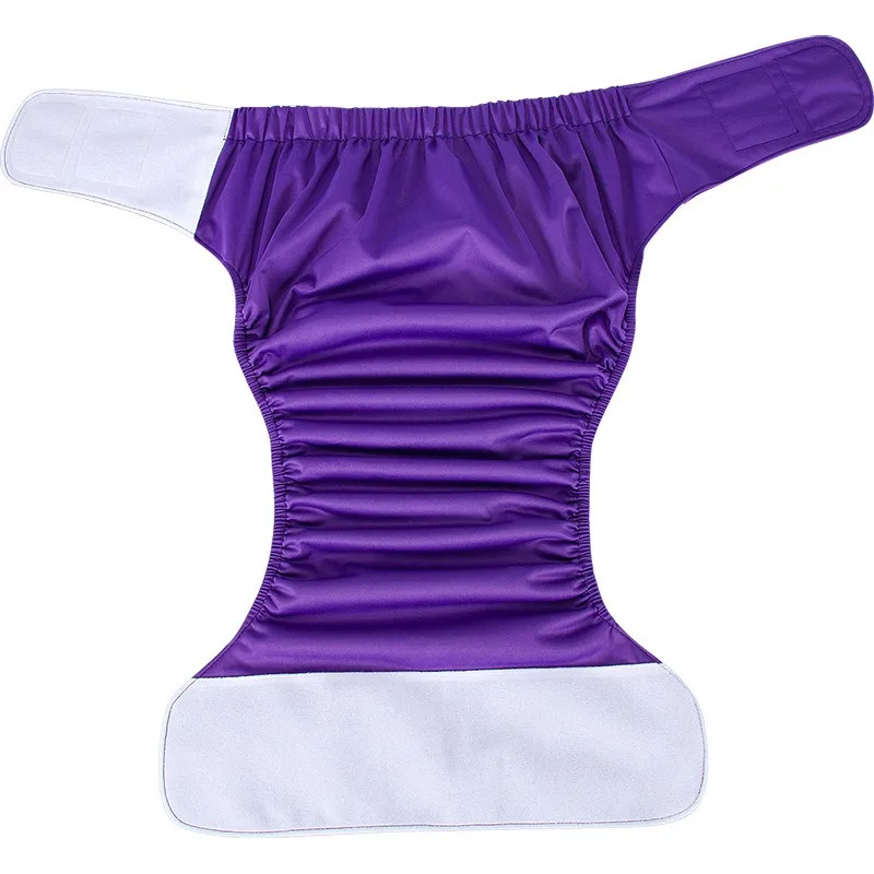 세탁 가능한 성인용 천 기저귀, 벨크로 누수 방지 요실금 팬츠, 침대에 누워 있는 노인을 위한 실용적인 가정 간호 솔루션