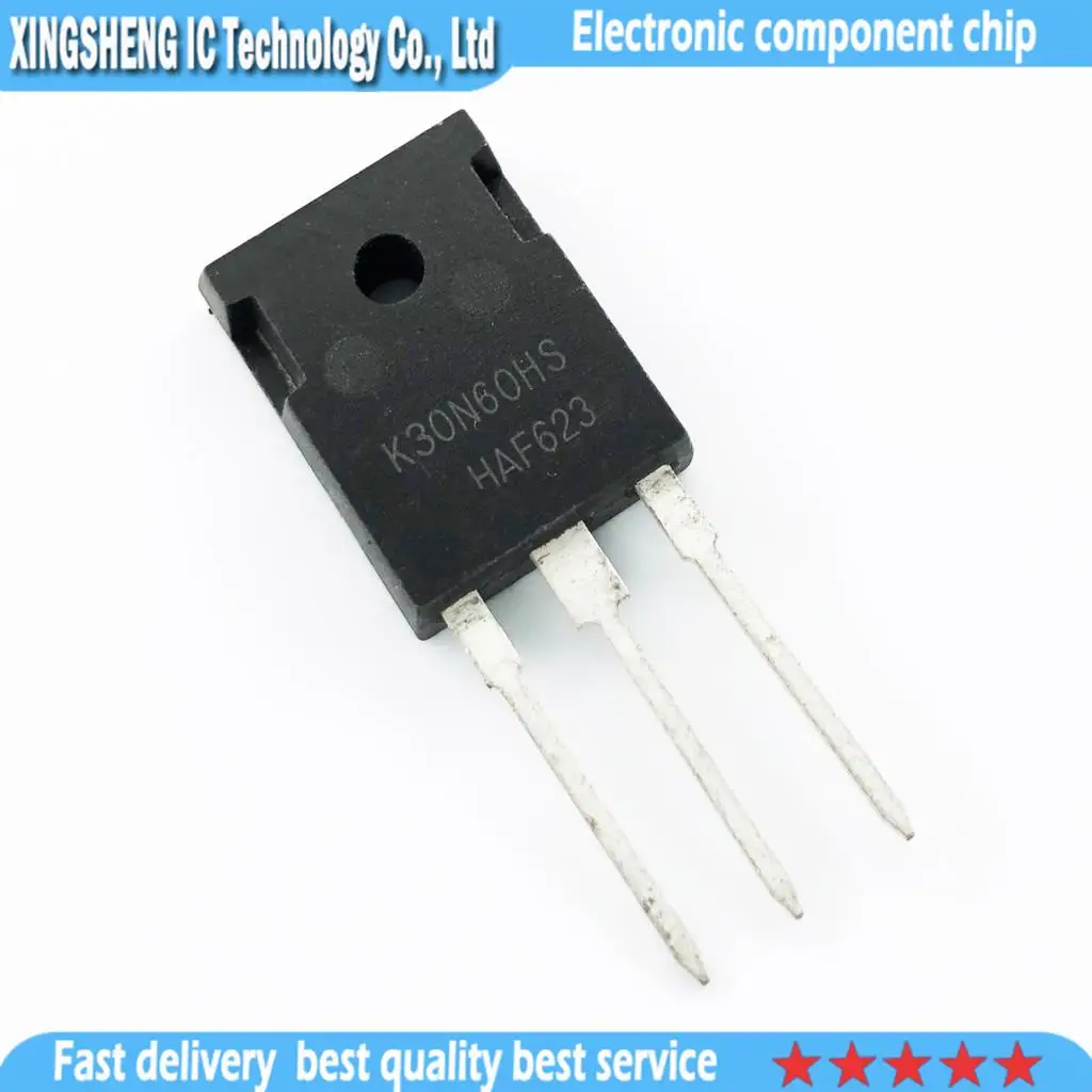 10PCS K30N60HS TO-3P K30N60 SKW30N60 SKW30N60HS IKW30N60HS TO-247 30N60