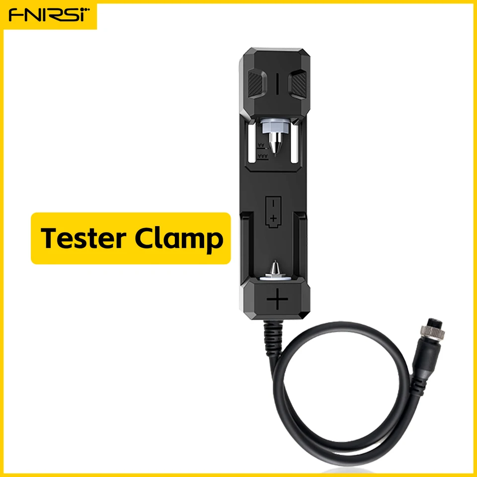 10uΩ分解能_ AC mΩメーター：Kelvin Holder,Clip付き HRM-10 Battery Internal Resistance Meter Kelvin Clip 18650 26650