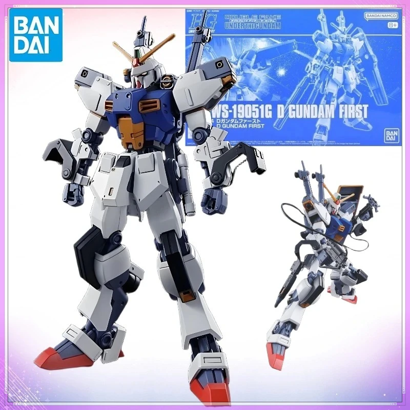 

В наличии: Сборная модель Bandai HG 1/144, оригинальная упаковка, MWS-19051G D GUNDAM FIRST, полная сборка, фигурка, игрушка, подарок, MVC