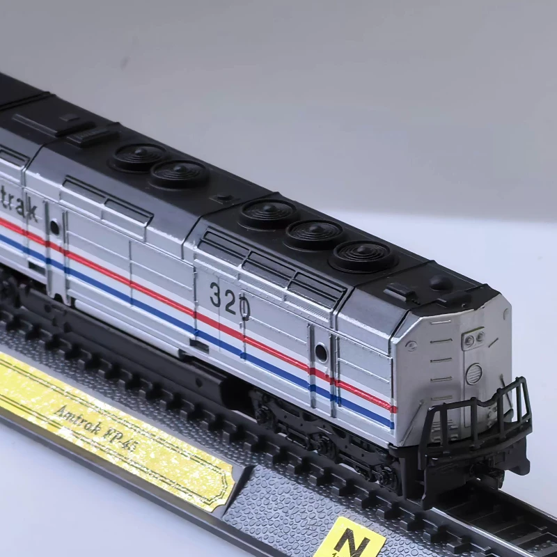 N ประเภท 1/160 ของเล่นรถไฟดีเซลหัวรถจักรรุ่น FP-45 Static รถไฟประณีตตกแต่งเด็กคอลเลกชันของขวัญ