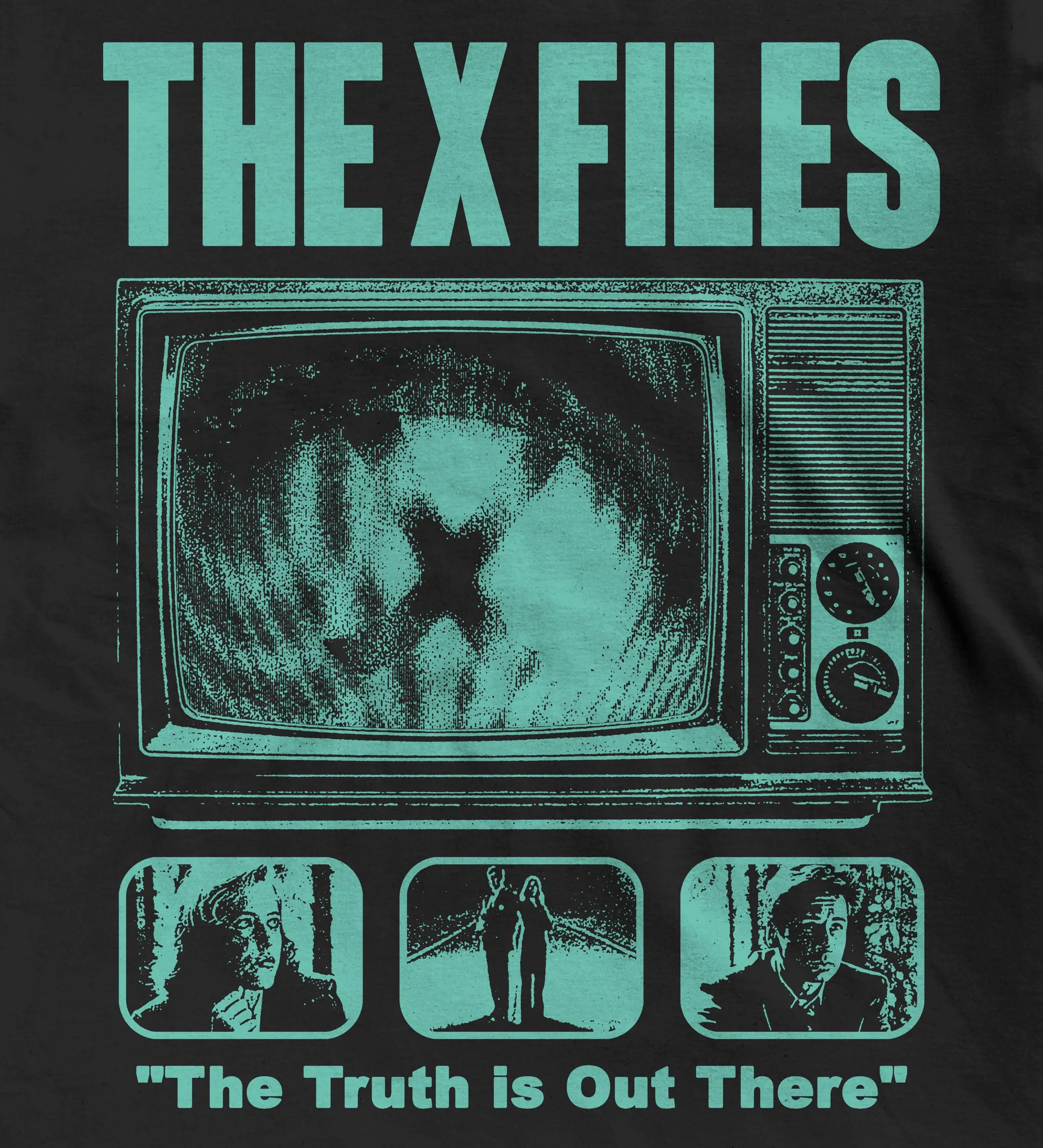 The X-Files 90s Sci-Fi TV Series T-Shirt, Paranormal Conspiracy Retro Tee