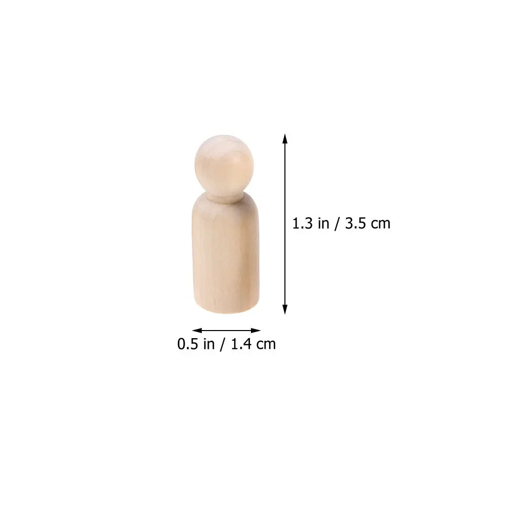 30 stuks graffiti houtfiguren DIY handgeschilderde houten poppen creatief schilderen ambachtelijke accessoire kinderen kunst tekening decor desktop