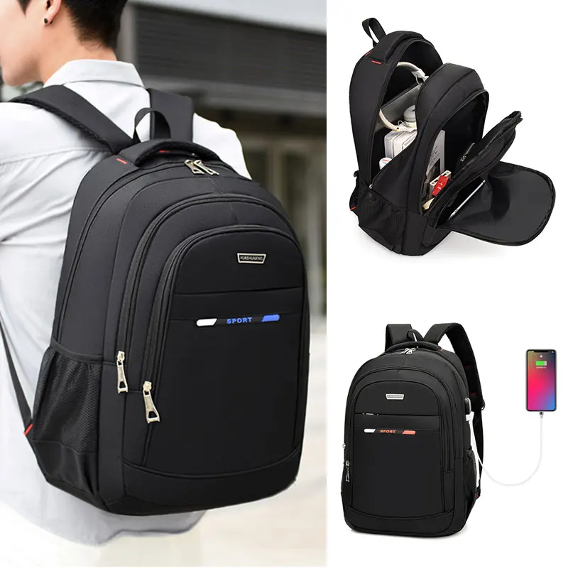 

Men's Backpacks Fashion Nylon Cloth Waterproof Women's Travel Backpack Large Capacity Laptop Bag Boys and Girls School Bags