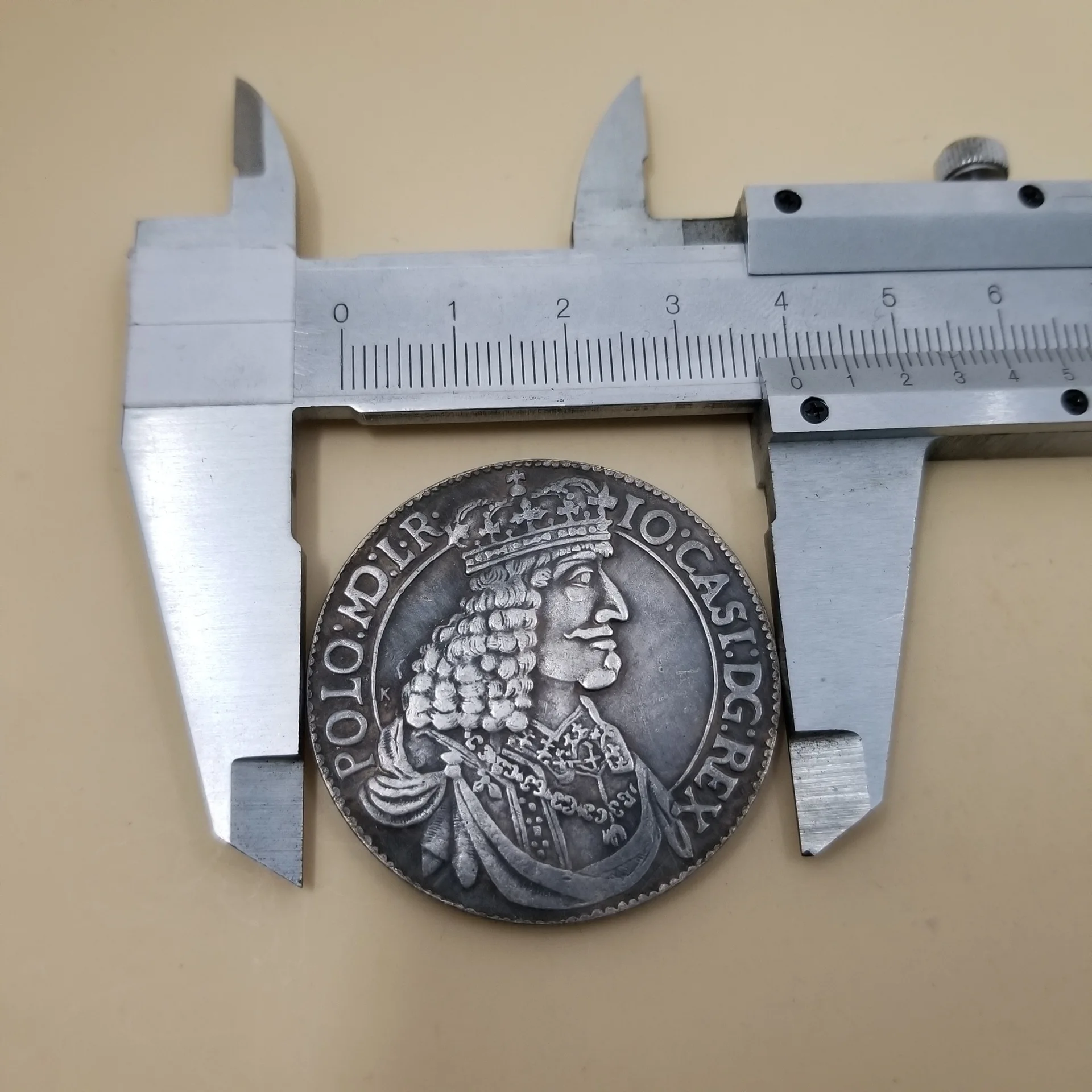 1650 بولندا خمر العملات الذهبية والفضية الأصلية ديكور المنزل عملة المقتنيات السحرية عملات لعبة محظوظة عملات هدايا عيد الميلاد # 2330