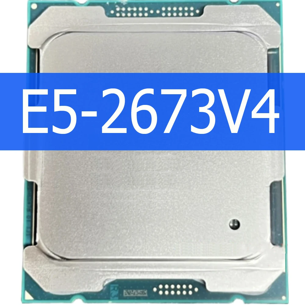 Xeon E5 2673 V4 Processor SR2KE 2.3Ghz 20 Core 135W Socket LGA 2011-3 CPU E5 2673V4 Atermiter Red Motherboard DDR4 NVMe kit