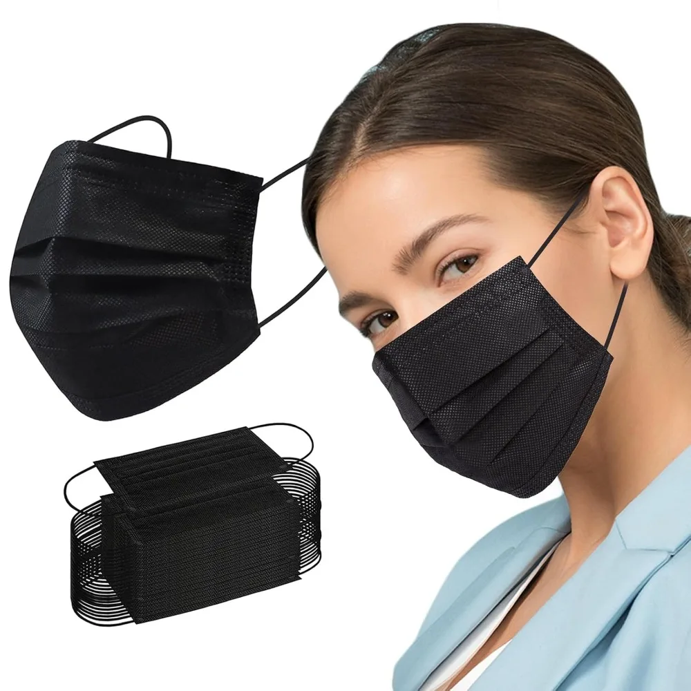 Premium Disposable 3 Ply Face Masks Box of 100