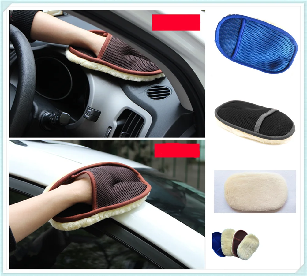 Car interior cleaning gloves motorcycle care waxing rag Accessories for Lexus LF-Gh SC IS250C HS SC430 LS600h