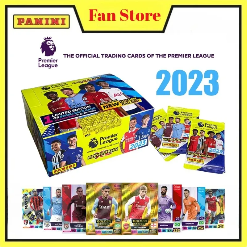 Cartões de Colecionador Oficiais Panini Premier League 22/23 Adrenalyn XL Autênticos de Estrelas do Futebol - Edição Limitada para Fãs