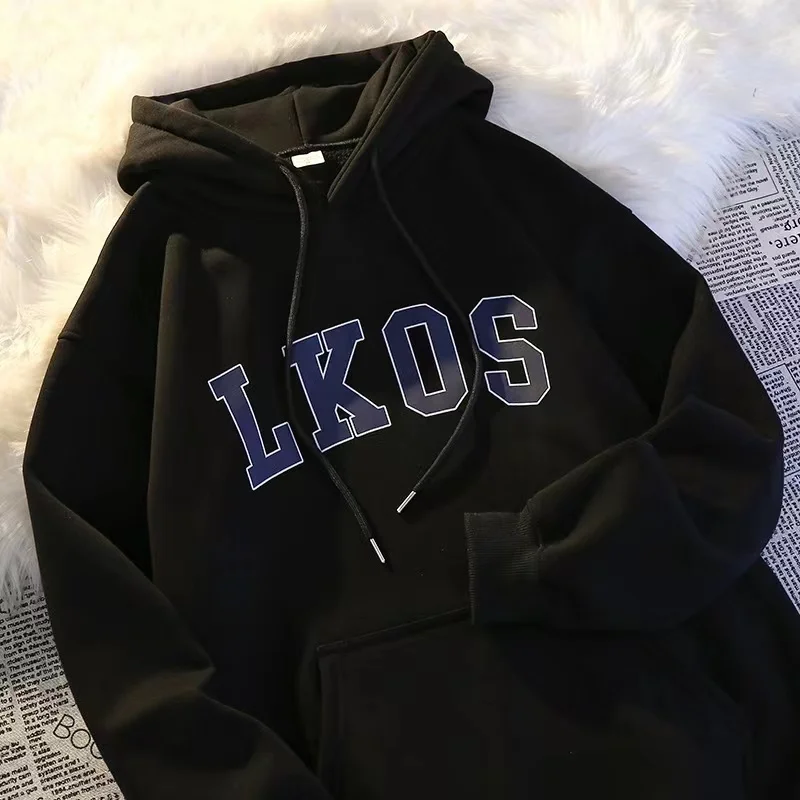 

Толстовки с капюшоном на молнии, осенняя женская спортивная одежда для поездок на работу, утолщенная свободная посадка в полоску, женская одежда для поездок на работу, нежная текстура в полоску