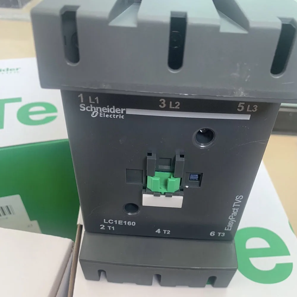 Imagem -04 - Dispositivo de Contato Schneider-electric Original Lc1-e Telemecanique Lc1e160m5n 160a 3p 3no Contator Trifásico 220v ca 50hz