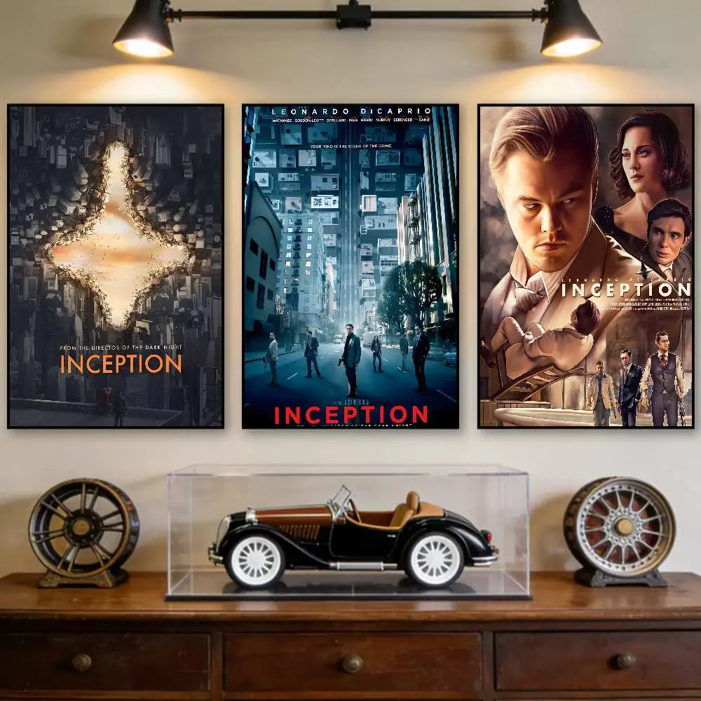 Classic Science Movie Inception Poster Room Decor Waterproof Sticky For Home Bar Wall Art Decoration