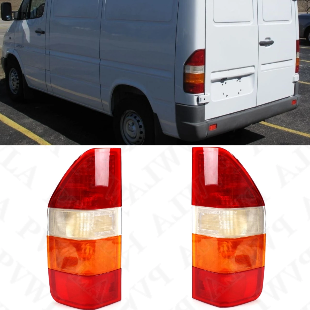 

Rear Tail Lamp Light Without bulbs For Benz Sprinter 2500 1995 1996 1997 1998 1999 2000 2001 2002 2003 2004 2005 2006