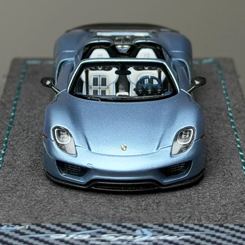 HALO MODELO 1/64 918 Spyder APAxpo Resina Veículo de Motor Brinquedo Fundição de Modelo de Metal Coleção Menino Presentes de Natal