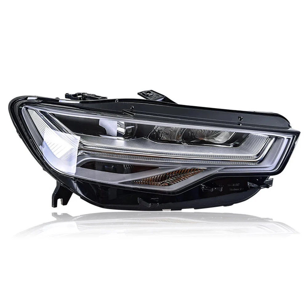 2PCS LED Headlights for Audi A6 C7 2012-2015 2016-2018 Upgrade Headlights Plug and Play with Modules Full LED Front Head Lamps