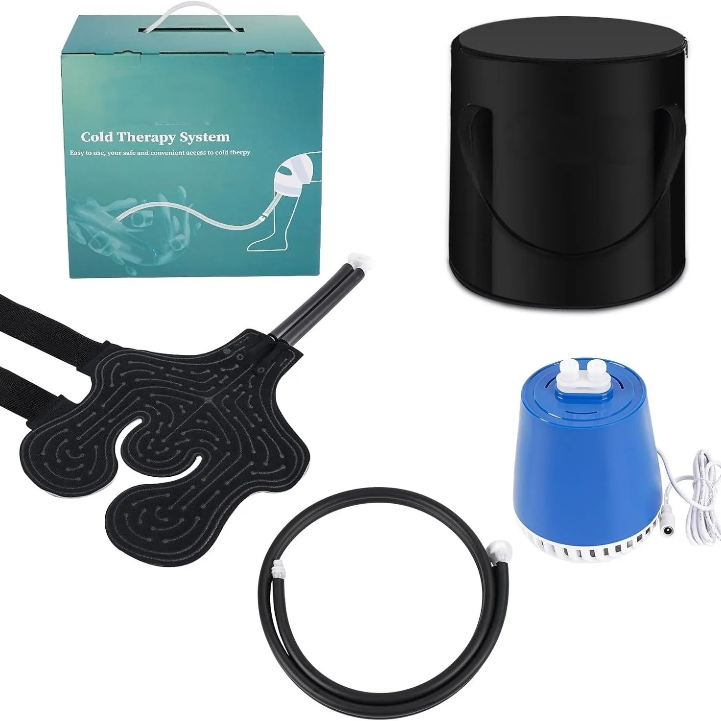 Ice Cold Therapy Machine For Knee Surgery Recovery Portable Cold Compress System Rehabilitation Device