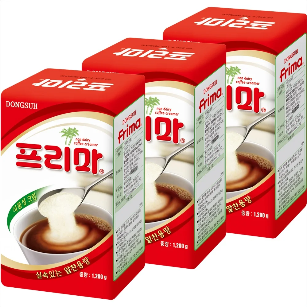 Dongsuh Prima 1,2 kg X 3 (Compre 2 juegos y obtenga 1000 ganan una amplia fecha de caducidad)