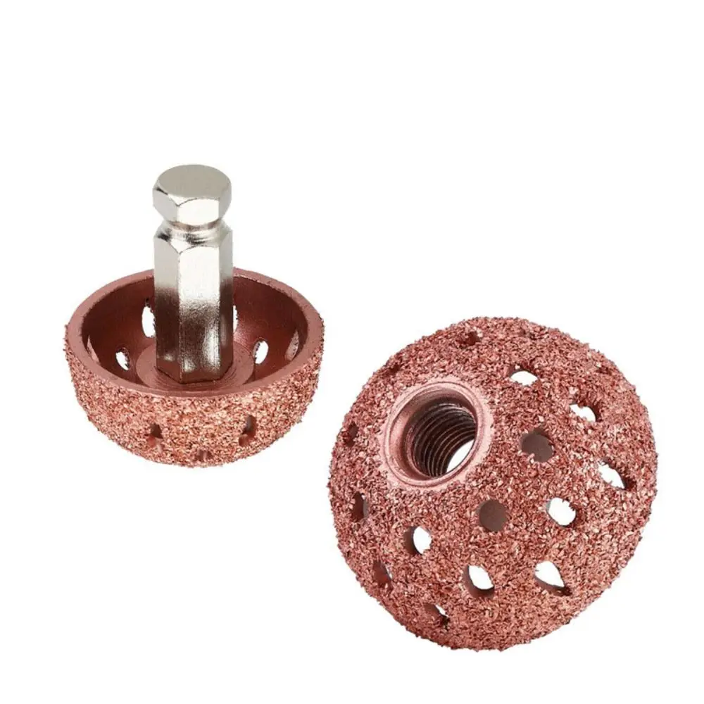 Carbide Rasp Tire Repair Tool Coarse Grit High-Speed Tire Tool Low-Speed Bowl Type Tungsten Alloy Patch Tool Tire Repair Works