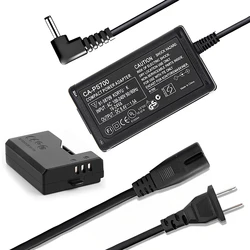 CA-PS700 Power Adapter+DR-E10 Coupler for Canon EOS1100D,1500D,3000D,Kiss X50,Rebel T3 T5 T6 Camera LP-E10 Dummy Battery ACK-E10