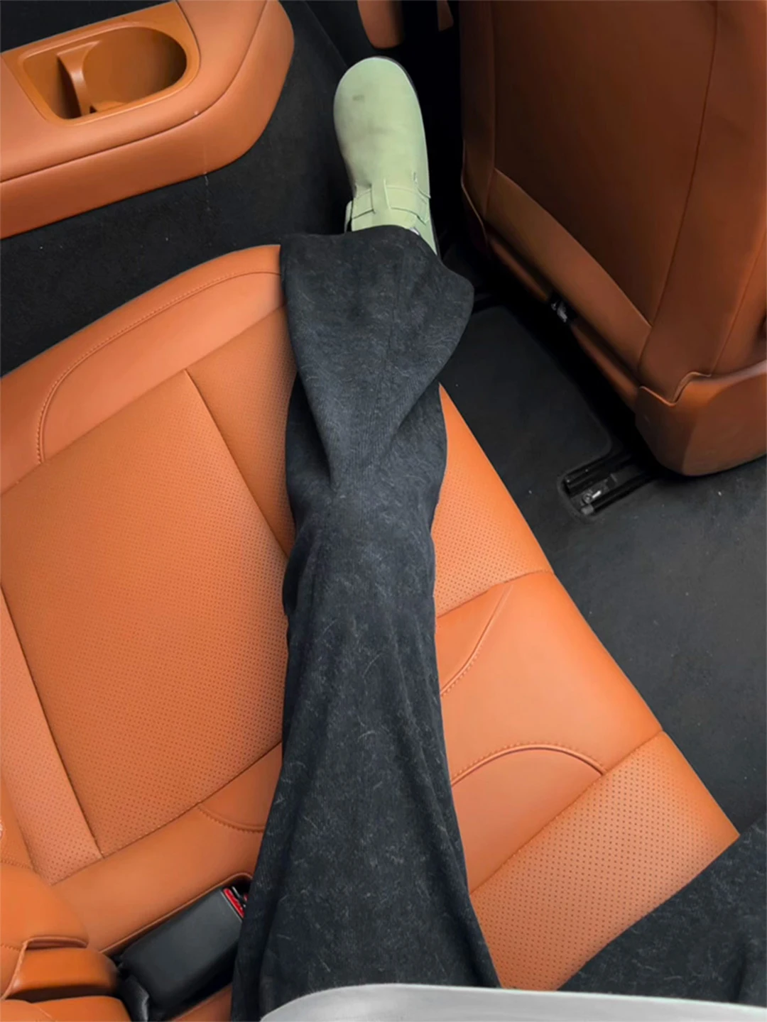 

Cleanfit Men's Bla Subtle Pattern Side Cut Sweatpants Autumn Drapey Wide Leg Pants Heavy Sport Long Trousers Casual Pants