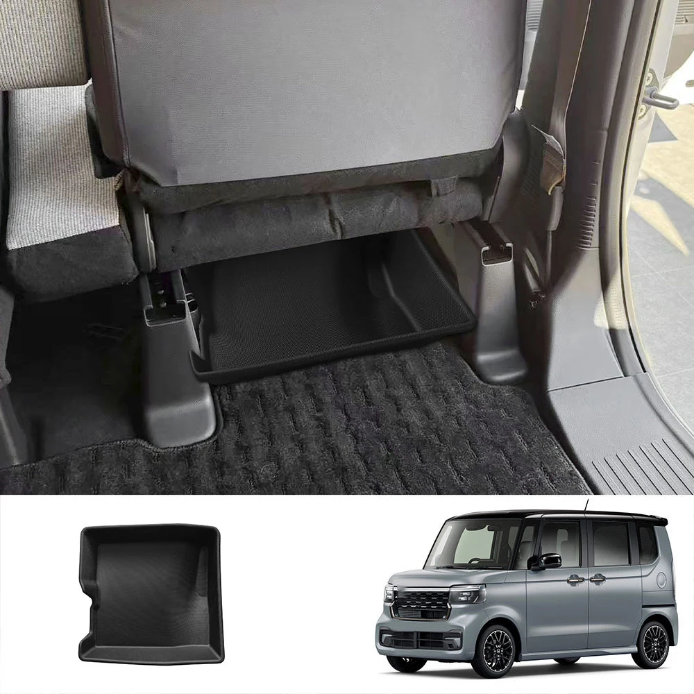 

Для Honda N-BOX NBOX 2024 2025: Аксессуары для интерьера, органайзер для хранения в салоне, накладка на боковой подлокотник, крышка ящика для хранения под сиденьем водителя