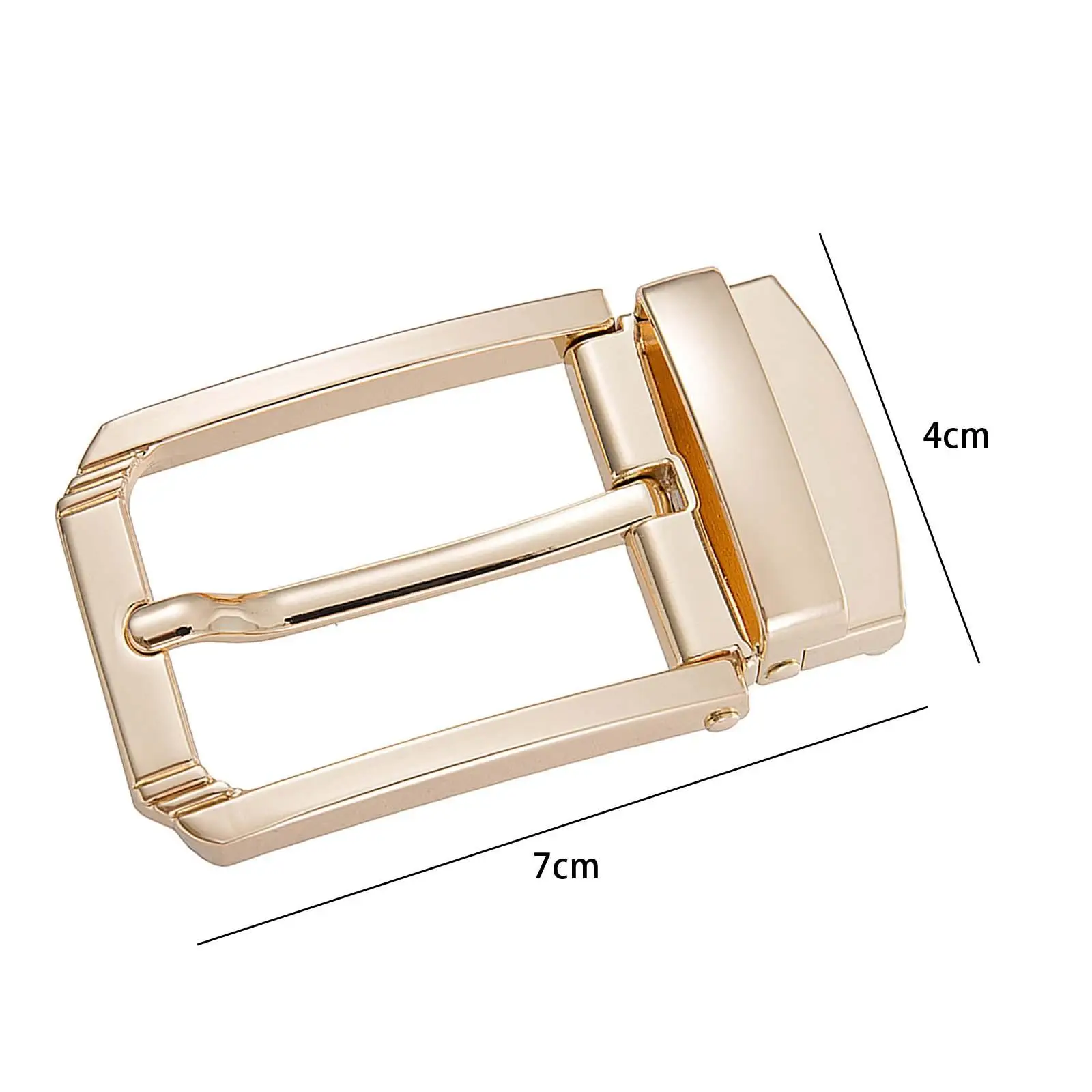 Alloy Belt Buckle Belt Accessories Casual Classic Mens Rectangle Pin Buckle