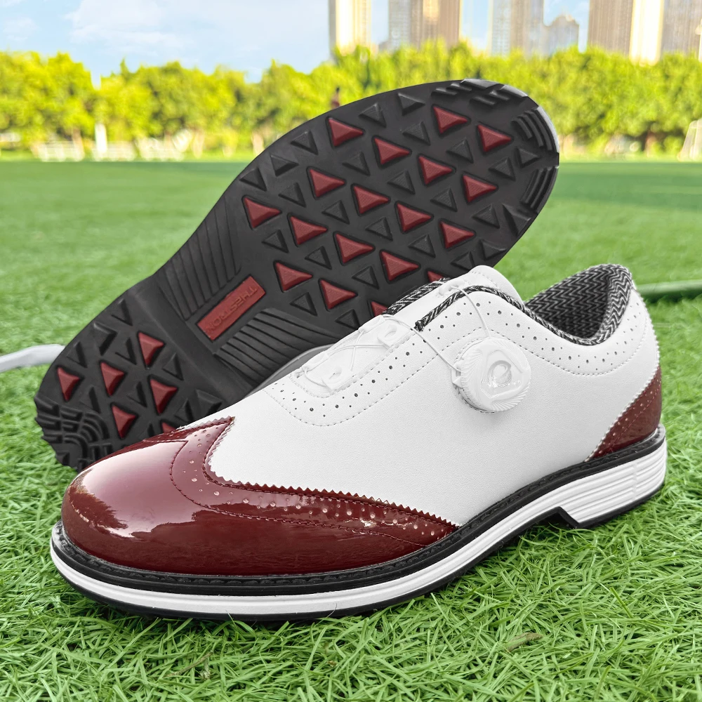 

2026 New Men Golf Shoes Spikes Golf Sneakers Comfortable Walking Footwears Size 39-49