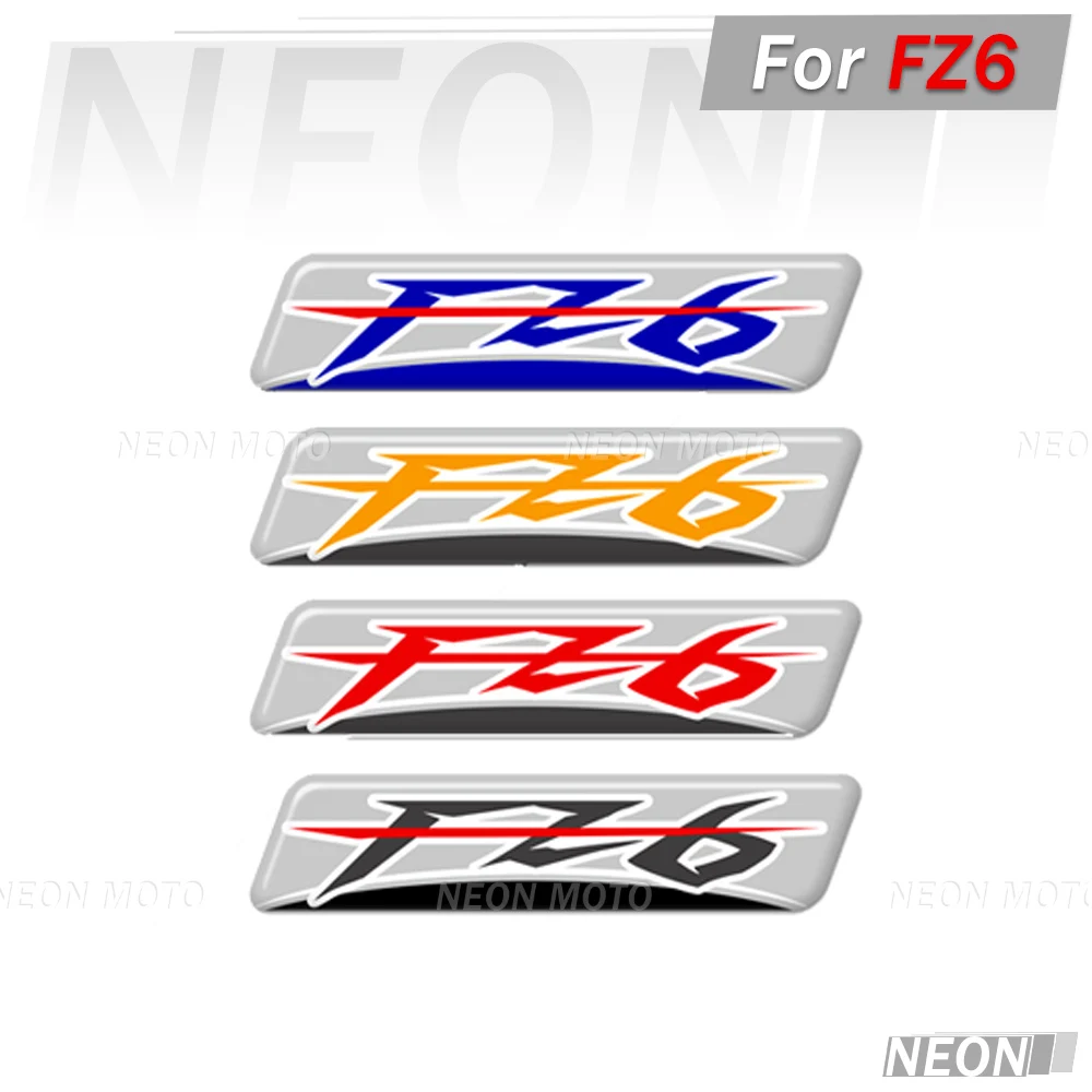 

Motorcycle For FZ6 F Z6 fz6 tank pad kit Protection Sticker Fuel Oil 3D gel Resin Stickers kit