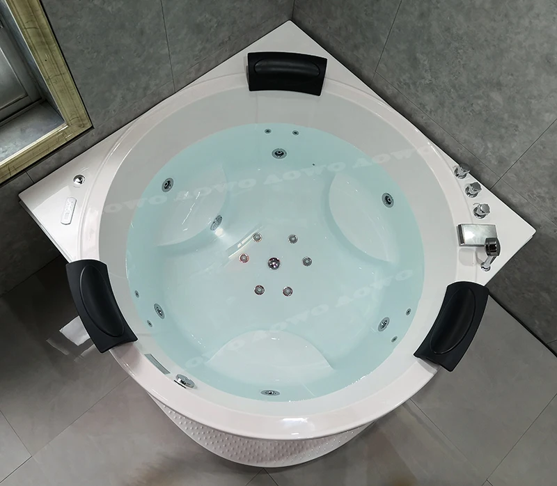 

Corner Yacuzzi 3 Person Yacuzzi Foldable Bathtu Home Luxury Bathtub For Hotel Bathroom Sexy Hydro Massage Surf