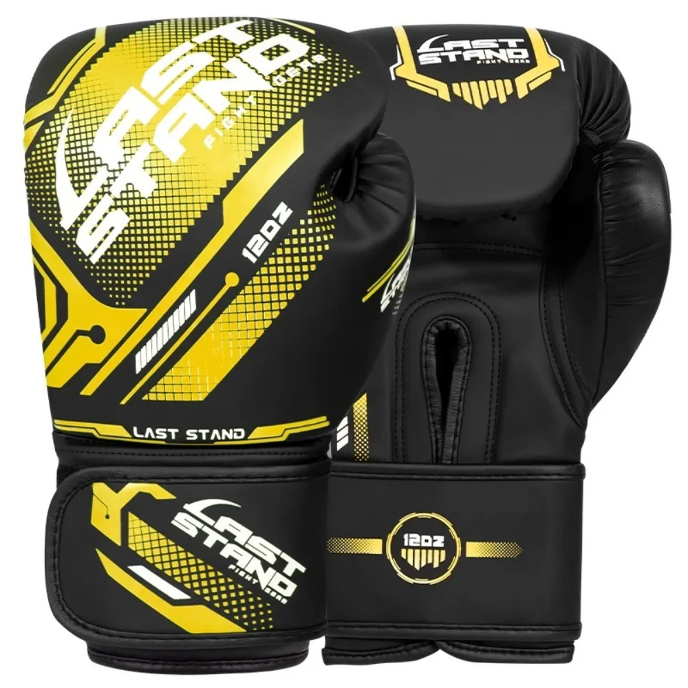 

Боксерские перчатки 6/10 унций с утолщенной подкладкой, профессиональные тренировочные перчатки для свободного боя, дышащие перчатки из искусственной кожи для тайского бокса