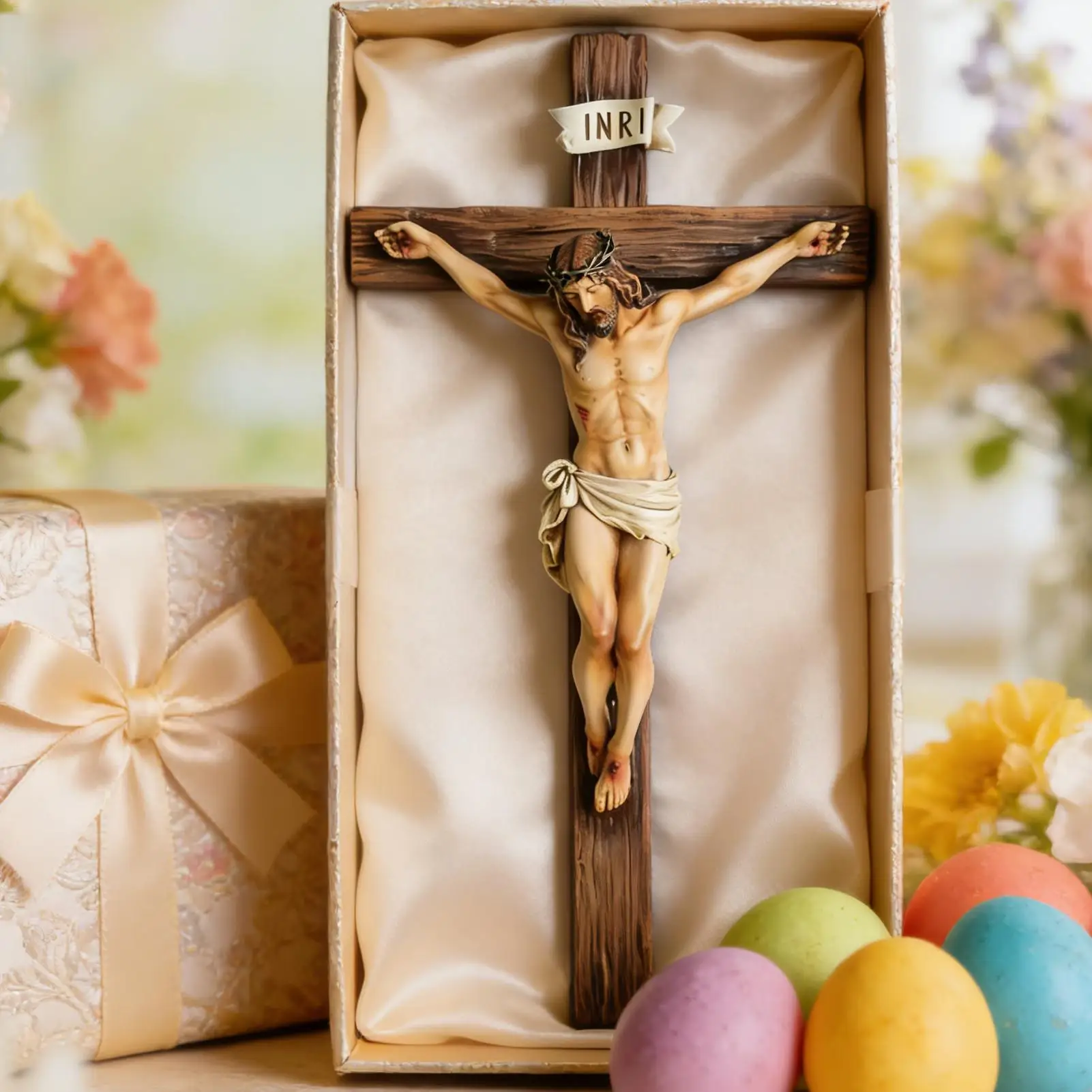 Hand-Painted Jesus Figurine 9.6