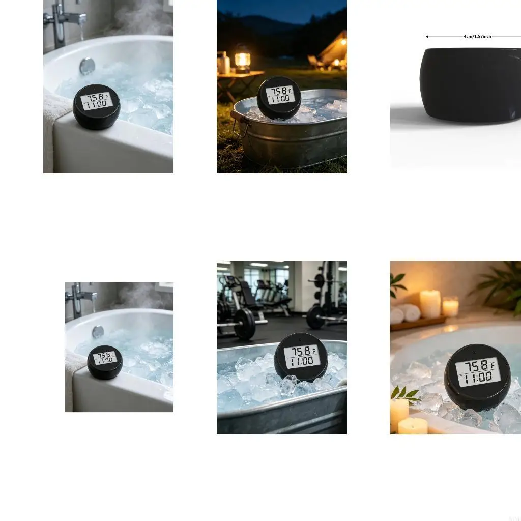 Floating Digital Pool Thermometers Cold Plunge Thermometers Ice Bath Thermometers M4YD