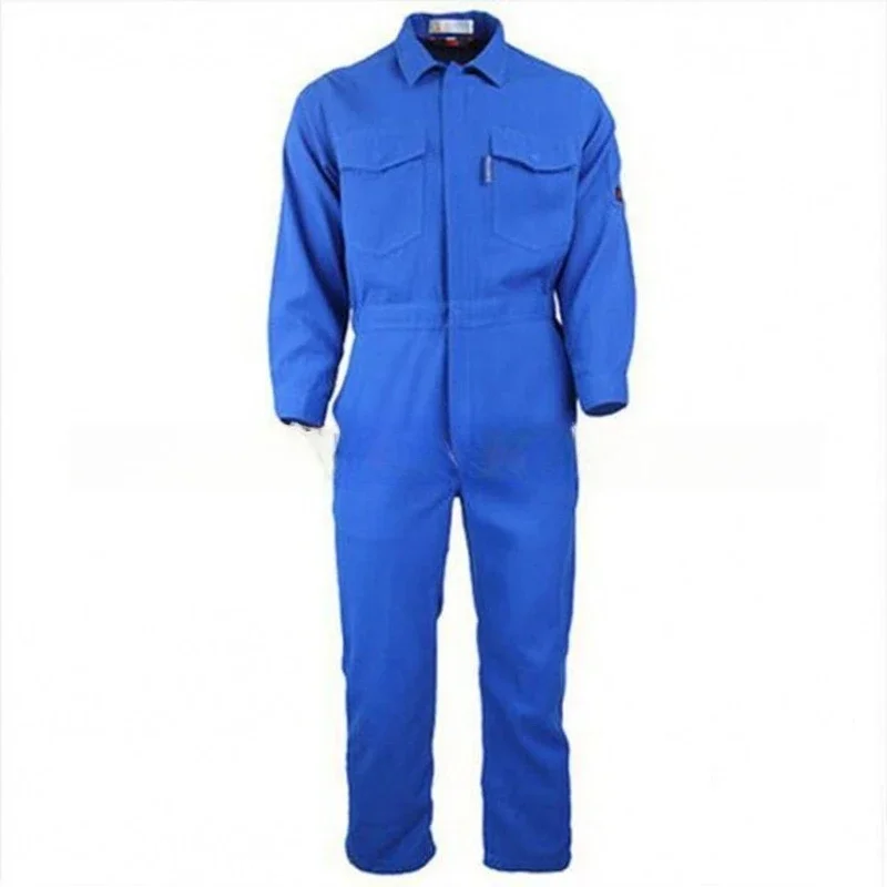 Flame retardant and anti-static clothing Fire insulation set Double-layer jacket Electric safety protective work clothing