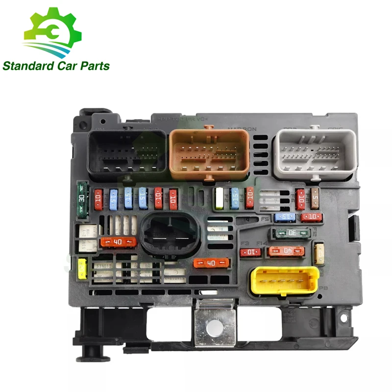 9809742780 Engine Fuse Box Assembly BSM R01 R18 R02 R19 Models For Citroen C4 PICCASO C5 Peugeot 3008 407 2008-2019