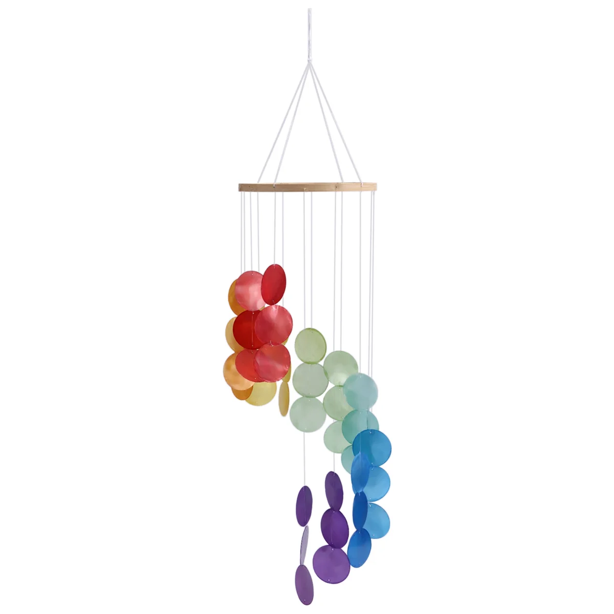 

Современные натуральные ракушки, колокольчики, Ловец снов, ремесленное украшение, разноцветное