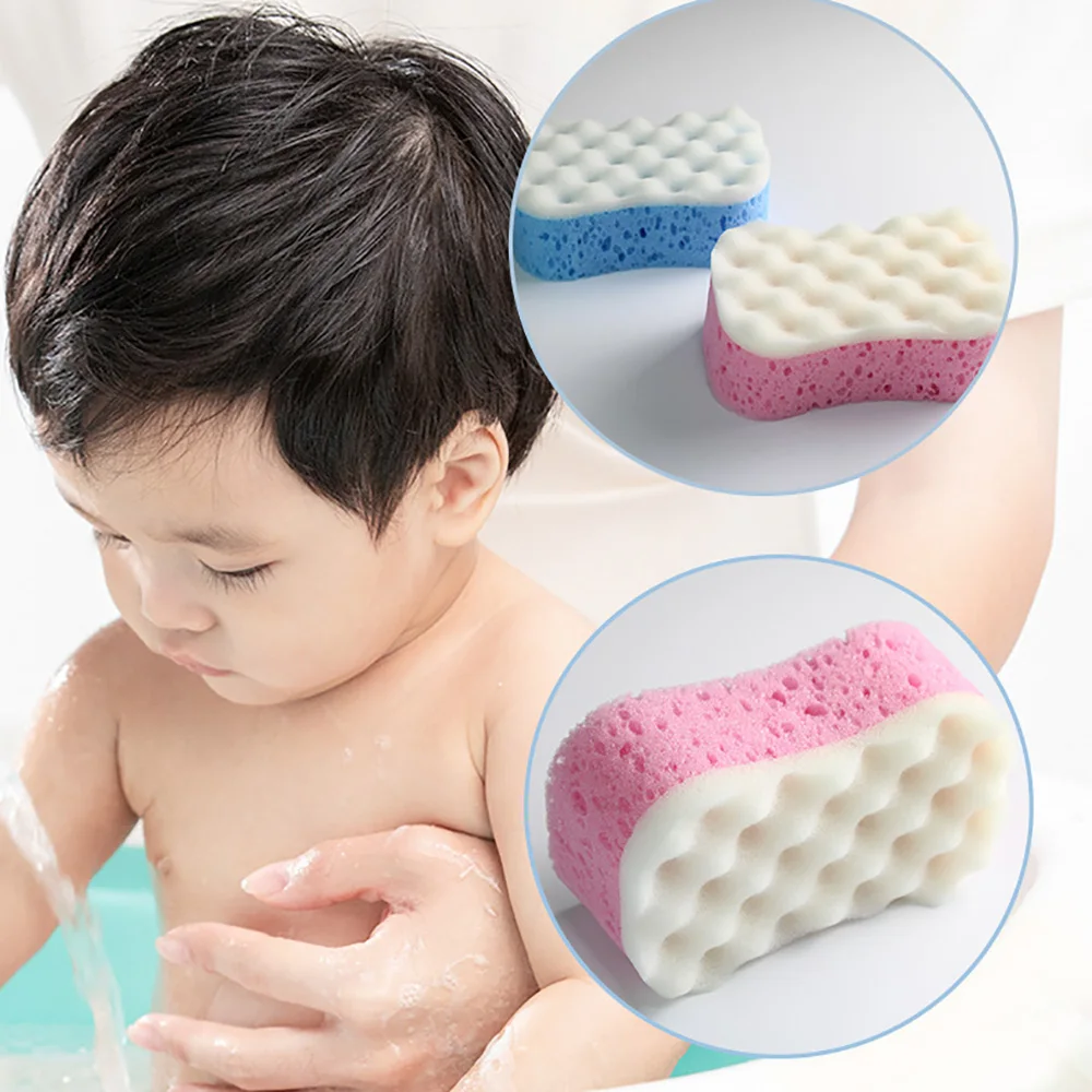 1pc Soft Shower Sponge for Bathing Body Scrubber Massager Exfoliating Bath Bubble Balls Wash Cloth Skin Care Bathing Accessories