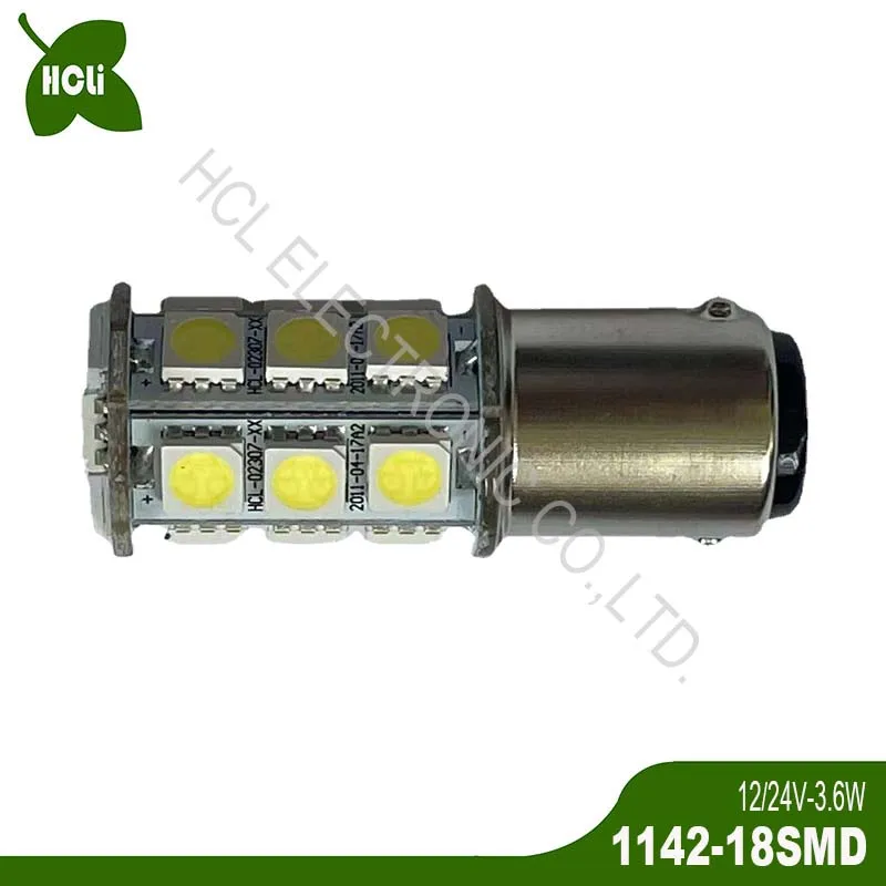 

High quality AC/DC12/24V 1142 BA15d Led Signal Lamp Marine Warning Light Yacht Bulb Boat Ship Pilot Lamp free shipping 50pcs/lot