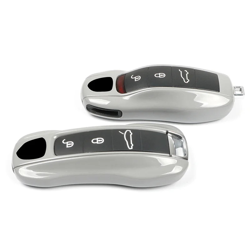 Funda para llave para Porsche 911 Panamera Cayenne Macan Boxster Cayman Control remoto Fob Cover-M53K
